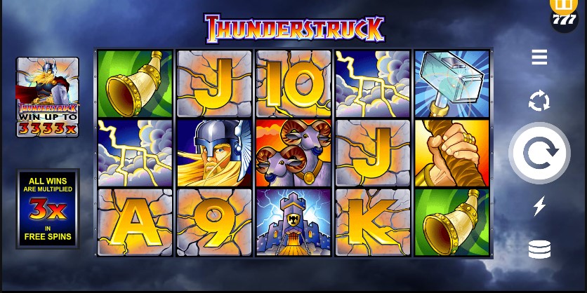 Thunderstruck Gameplay