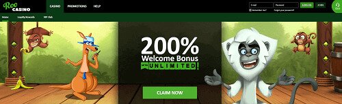 roo casino welcome bonus