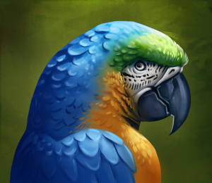 panthers reign parrot symbol