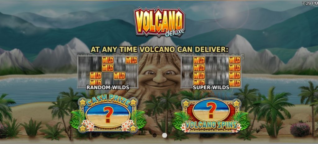 Stakelogic Volcano Deluxe features