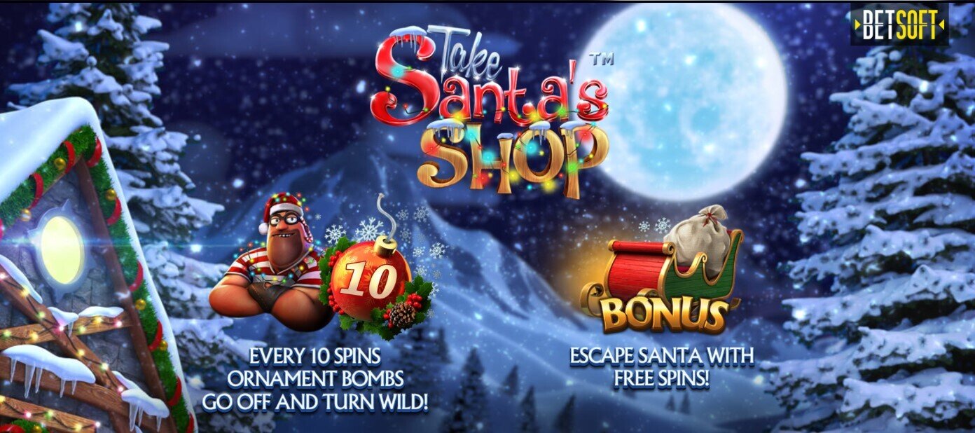 Take Santa's Shop features from Betsoft