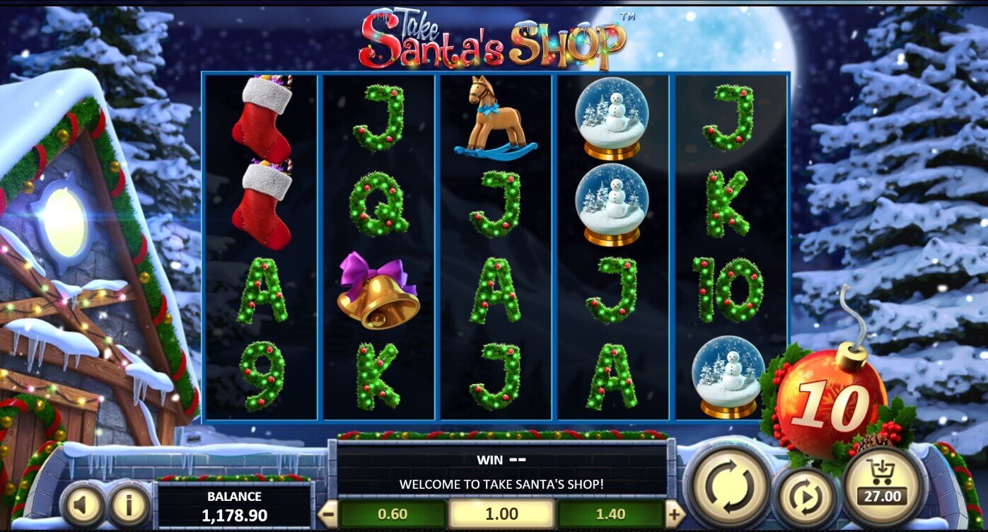 Take Santa's Shop Betsoft Gaming