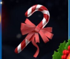 take santa's shop candy cane symbol