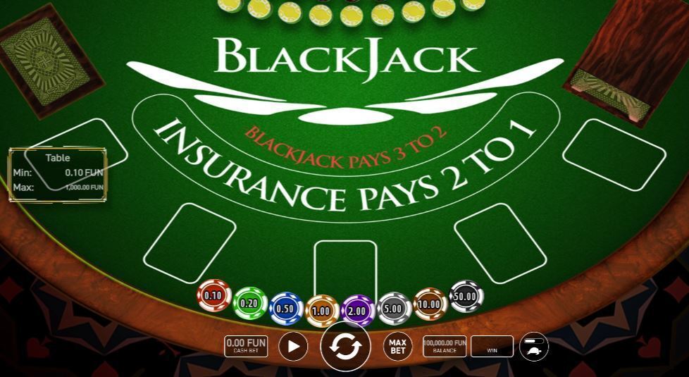 Playing blackjack at Montecryptos