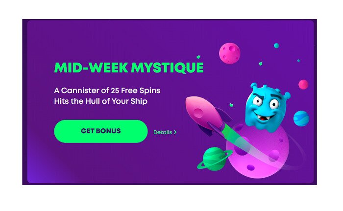 Casino Rocket Mid-Week Mystique