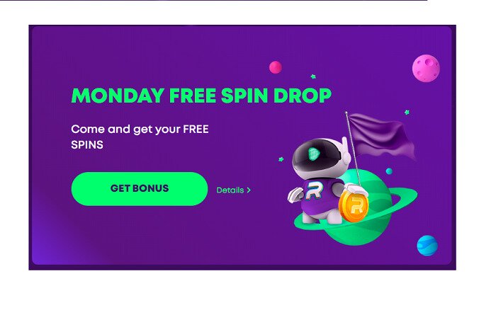 Casino Rocket Monday Free Spin Drop