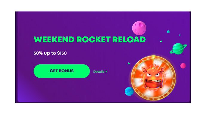 Casino Rocket Weekend Reload