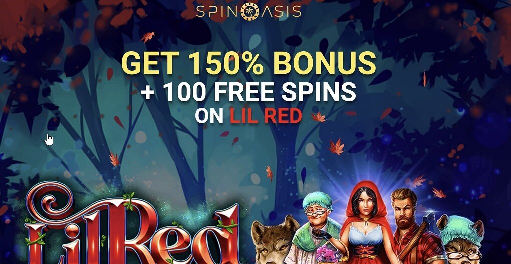 Spinoasis welcome bonus