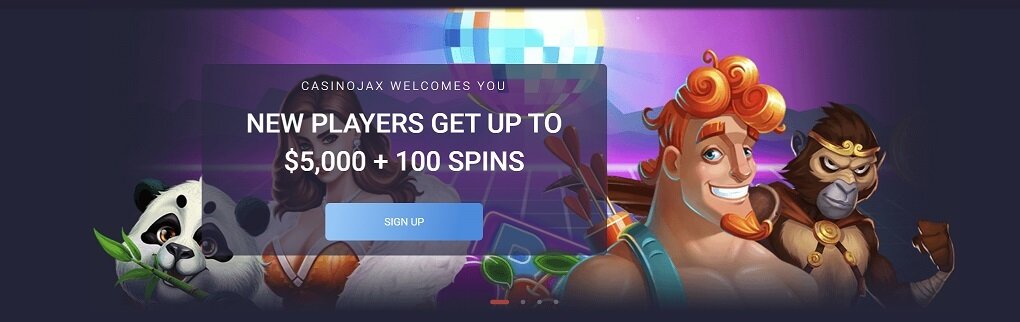 CasinoJac Welcome bonus