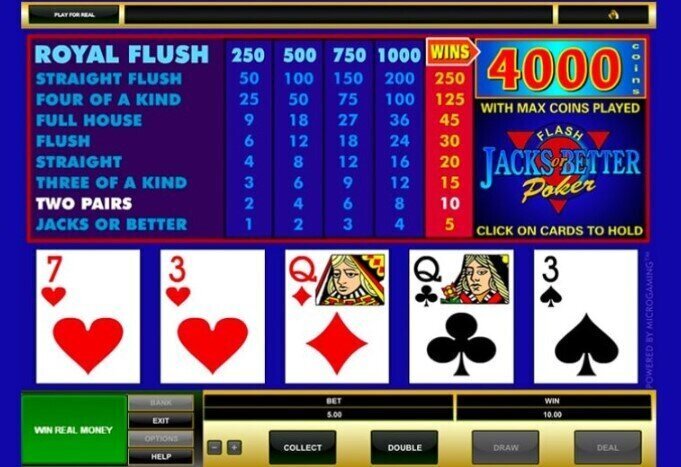 Video Poker Game