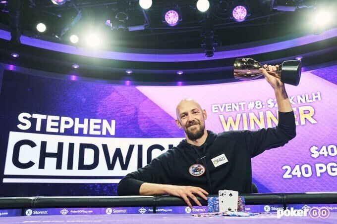Chidwick Poker win