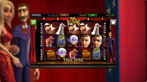 True Illusions - Betsoft 3d game