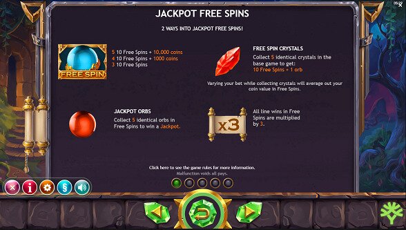 Ozwins Jackpots features