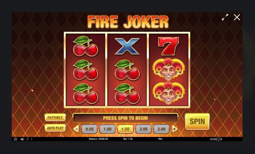 play 'n go fire joker pokies