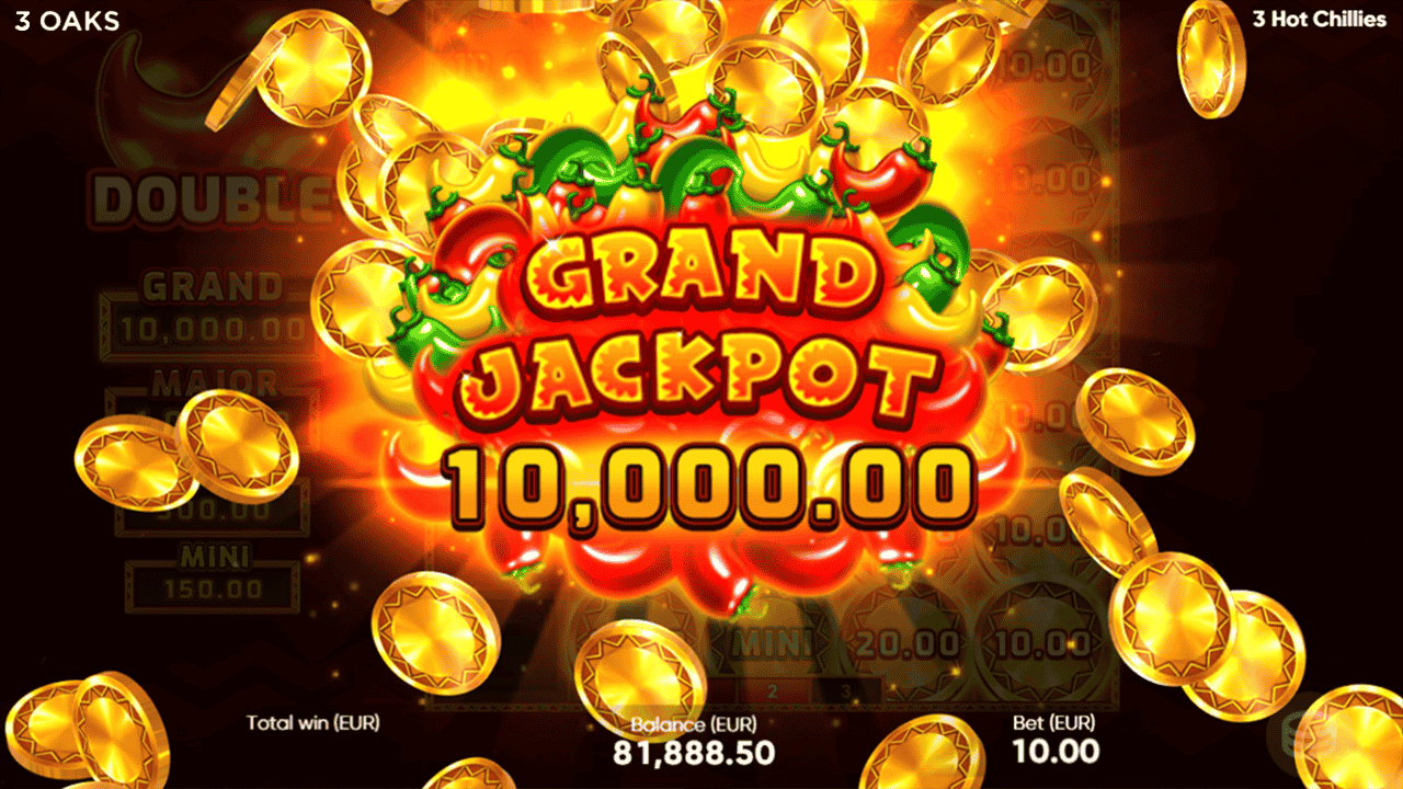 3 Hot Chillies - grand jackpot