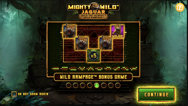 Mighty Wild Jaguar Rampage Bonus